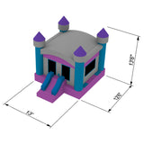 Commercial Castle Bounce House by Inflatable HQ - Backyard Provider