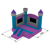 Commercial Castle Bounce House by Inflatable HQ - Backyard Provider