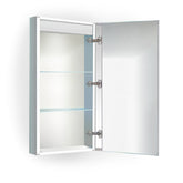 Krugg Kinetic 15" x 30" Right LED Medicine Cabinet w/Dimmer & Defogger KINETIC1530R - Backyard Provider