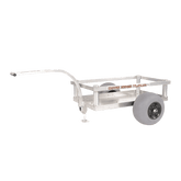 Alumacart Bimini Beach and Fishing Wagon with Rod Holders and Hitch Mount New