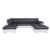 Sectional TOKIO Maxi with FULL XL Sleeper and bedding storage - Backyard Provider