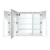 Krugg Svange 4836LLR 48" X 36" LED Medicine Cabinet with Dimmer & Defogger SVANGE4836LLR - Backyard Provider