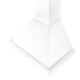 Hallman Seng Ventilation Hood 30-Inch Wall Mount with Chrome Trim