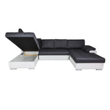 Sectional TOKIO Maxi with FULL XL Sleeper and bedding storage - Backyard Provider