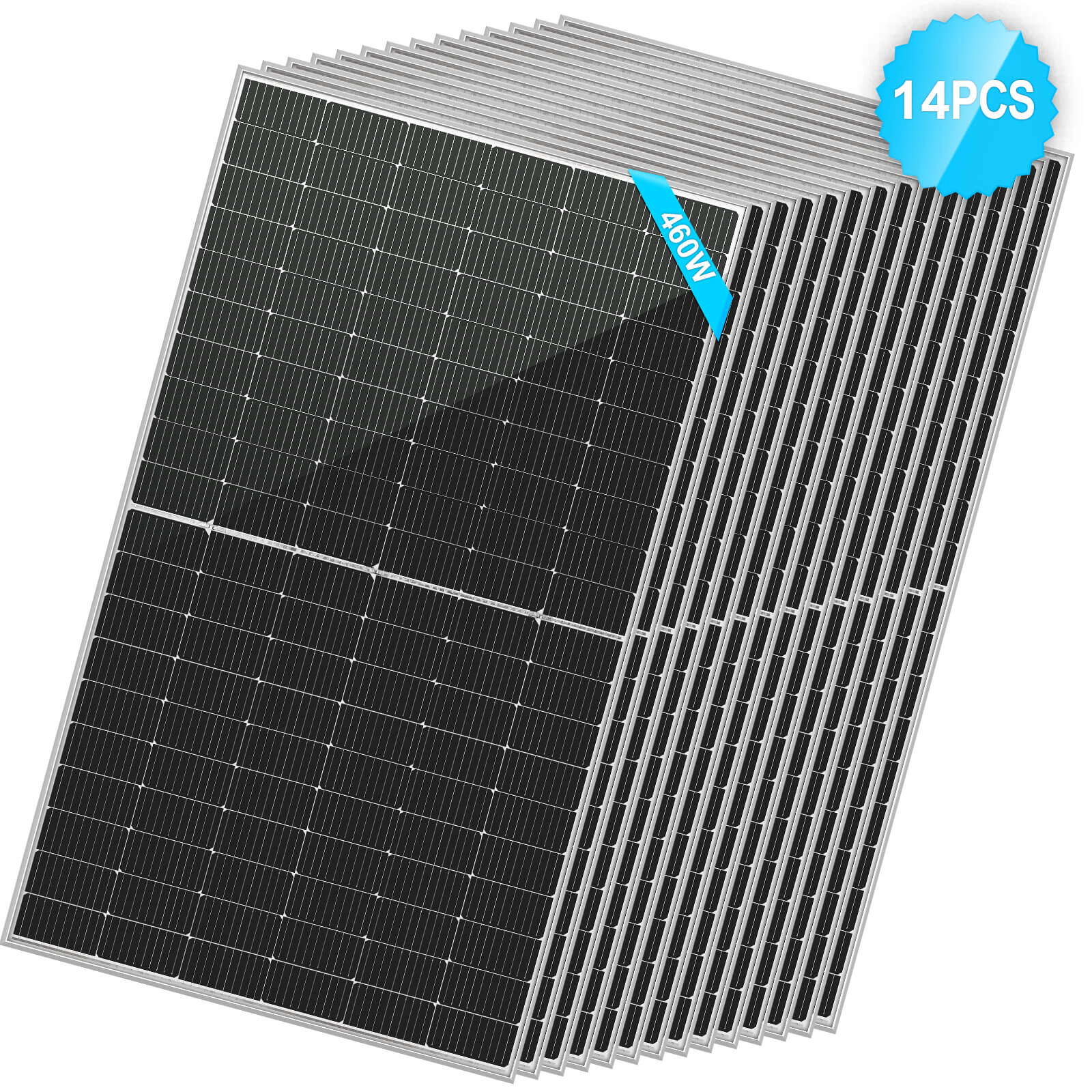 Sun Gold 460 Watt Bifacial PERC Solar Panel - SG-460WBGx2