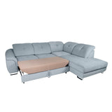 Sleeper Sectional Sofa NOBILIA with Storage, Right - Backyard Provider