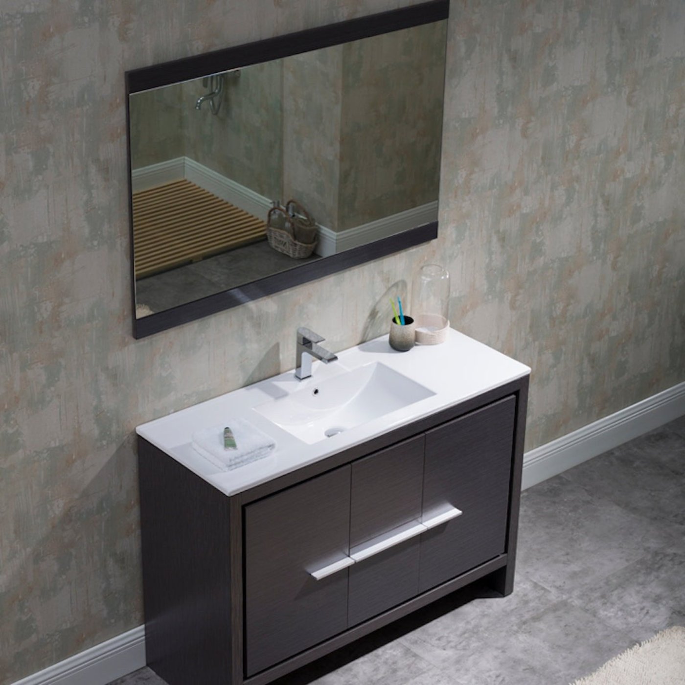 Blossom Milan 48 Inch Bathroom Vanity - V8014 48 01 - Backyard Provider