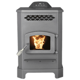 US Stove 5501S 2,000 sq. ft. Pellet Stove With Remote Control Black New