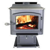 Ashley Hearth AW3200E-P EPA Certified 3,200 sq. ft. Large Pedestal Wood Stove with Blower New
