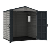 Duramax 6' x 6' StoreMate Plus Vinyl Shed w/ Floor 30425 - Backyard Provider