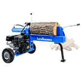 Landworks GUO079 7HP 212 CC 10" Diameter 20 Ton Hydraulic System Gas-Powered Log Splitter New