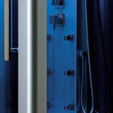 Mesa Steam Shower Blue Glass - 802L
