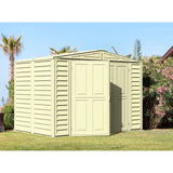 Duramax 8' x 5.3' DuraMate Shed with Foundation Kit 00184 - Backyard Provider