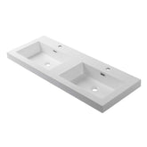 Blossom Acrylic Top-Mount Double Basins 48×18 - A10 4818 25D - Backyard Provider
