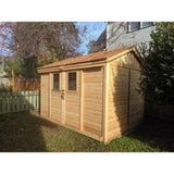 Outdoor Living Today 12'x8' Slider Cabana Garden Shed - CB128-SLIDER