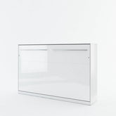 Maxima House European Full Size Horizontal Murphy Bed BRESCIA with mattress - CP-05 - Backyard Provider