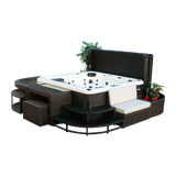 Canadian Spa Love Seat - Square Surround Furniture