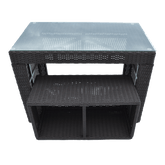 Canadian Spa Straight Bar & Stool - Square Surround Furniture