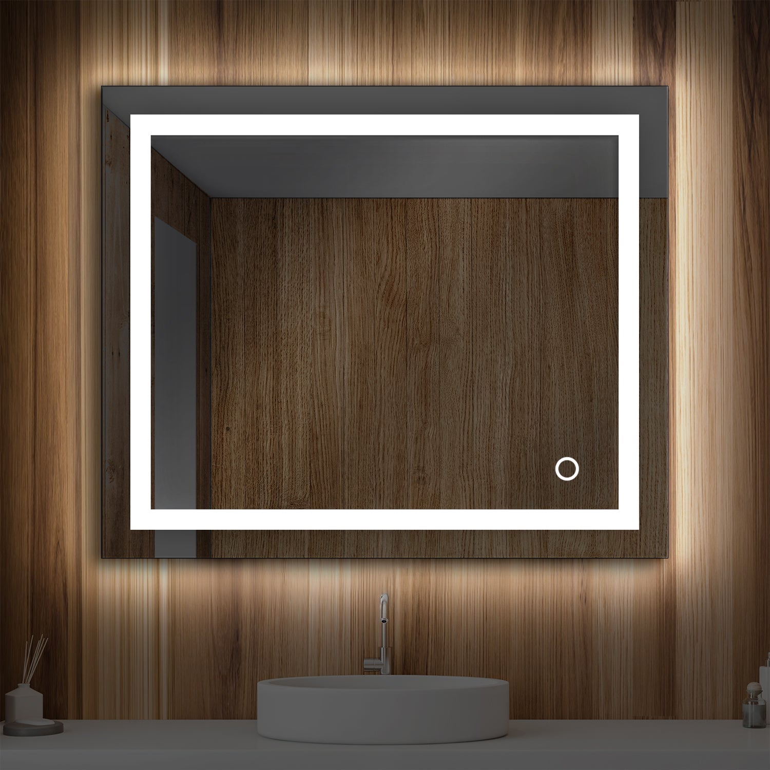 Blossom Lyra 36 x 30 Inch LED Mirror - LED M8 3630 - Backyard Provider