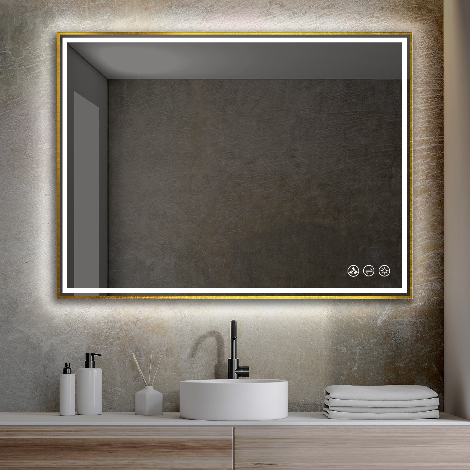 Blossom Stellar 48 Inch LED Mirror - LED M4 4836 MB - Backyard Provider