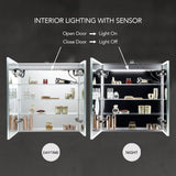 Blossom Asta – 30 Inches LED Medicine Cabinet - MCL2 3032 - Backyard Provider