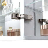 Blossom Sirius – 20 Inches LED Medicine Cabinet with Clock - MCL3 2032L - Backyard Provider