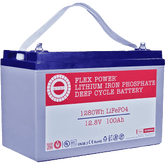 RVMP Flex Power LiFePO4 Deep Cycle Battery 12.8V 100AH New