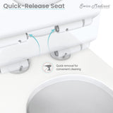 Swiss Madison Basque One-Piece Elongated Toilet Dual-Flush 1.1/1.6 gpf 3-Pack - SM-1T140-3 - Backyard Provider