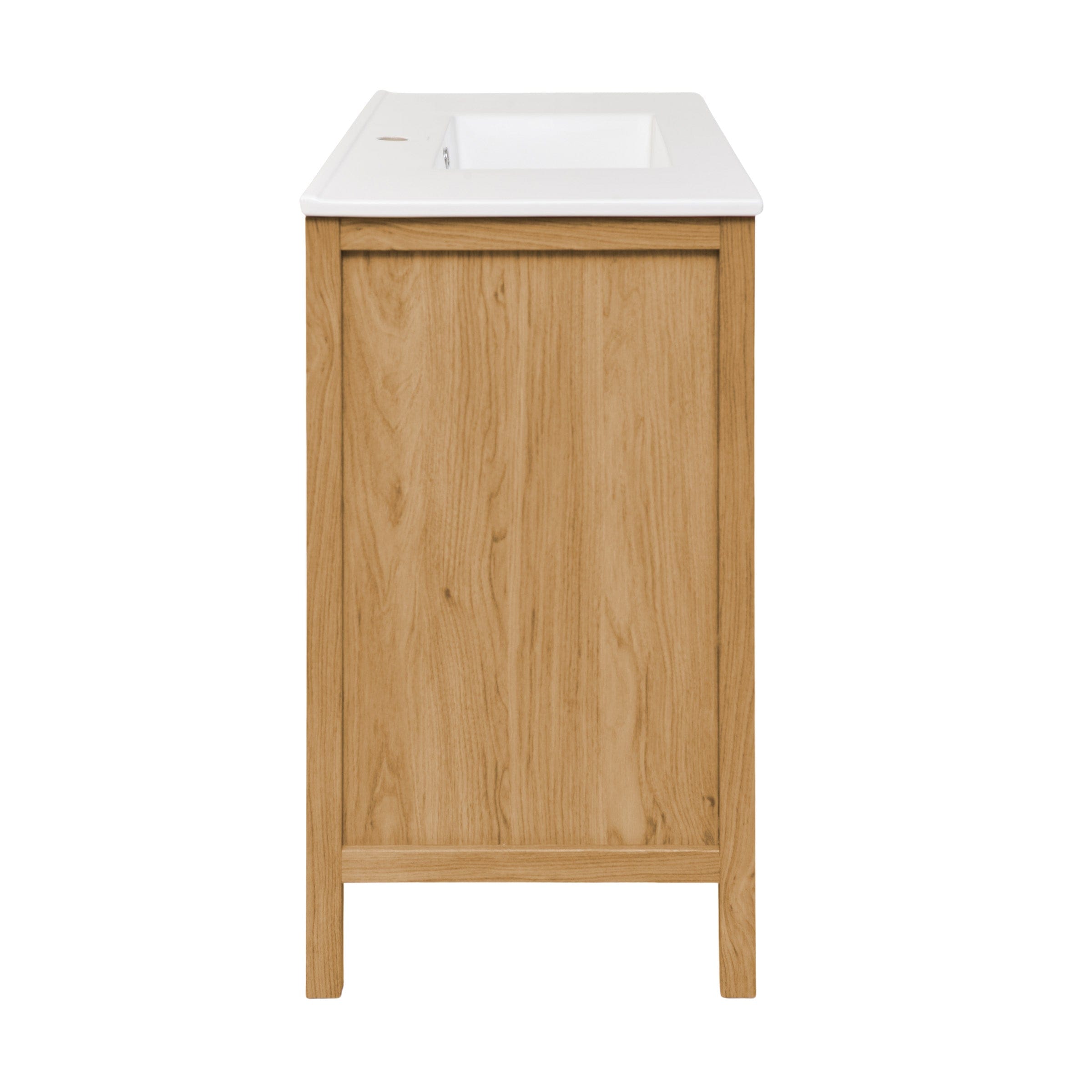 Swiss Madison Château 36" Bathroom Vanity in Natural Oak - SM-BV241 - Backyard Provider