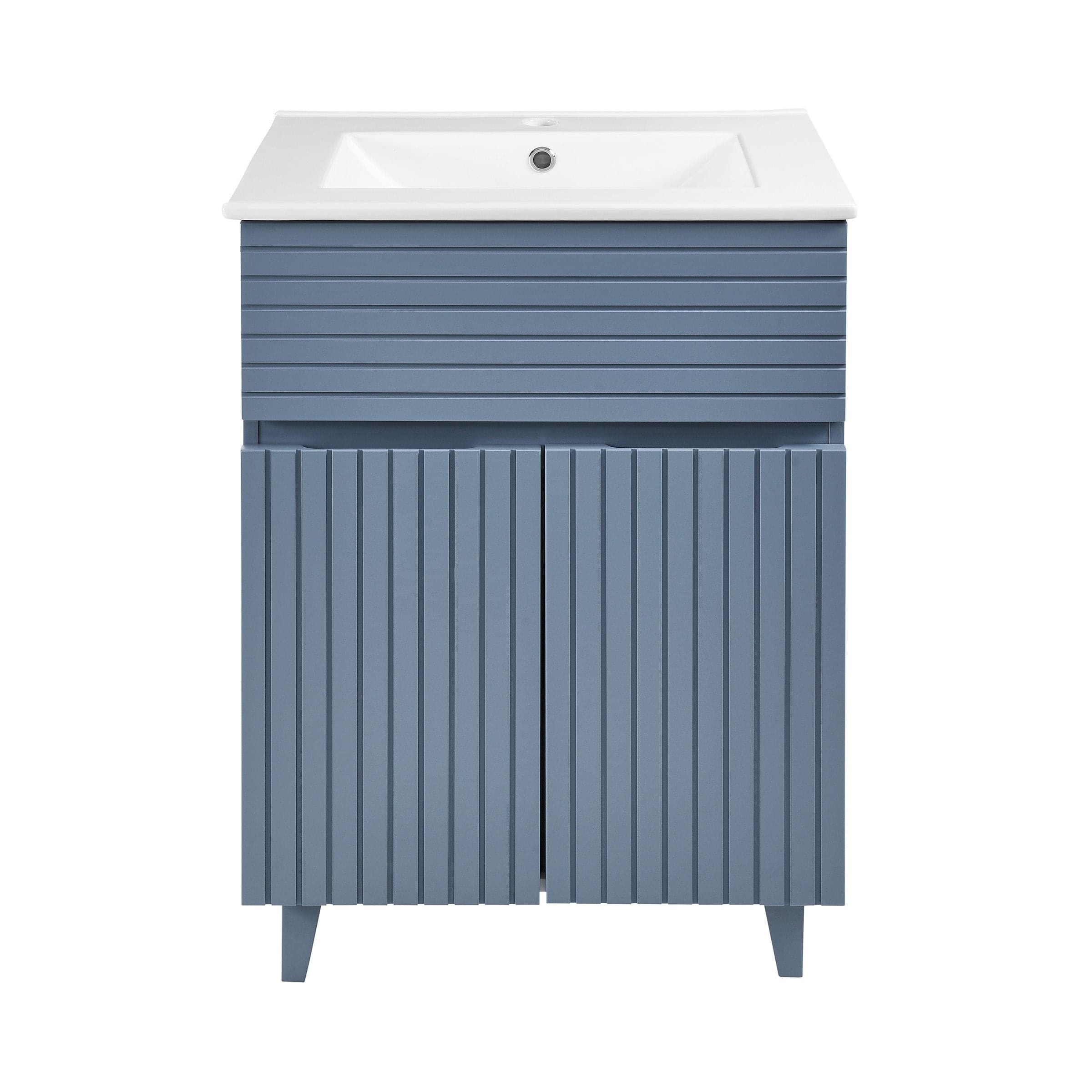 Swiss Madison Bernay 24" Bathroom Vanity in Heather - SM-BV271H - Backyard Provider