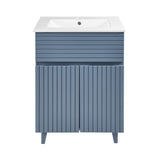 Swiss Madison Bernay 24" Bathroom Vanity in Heather - SM-BV271H - Backyard Provider