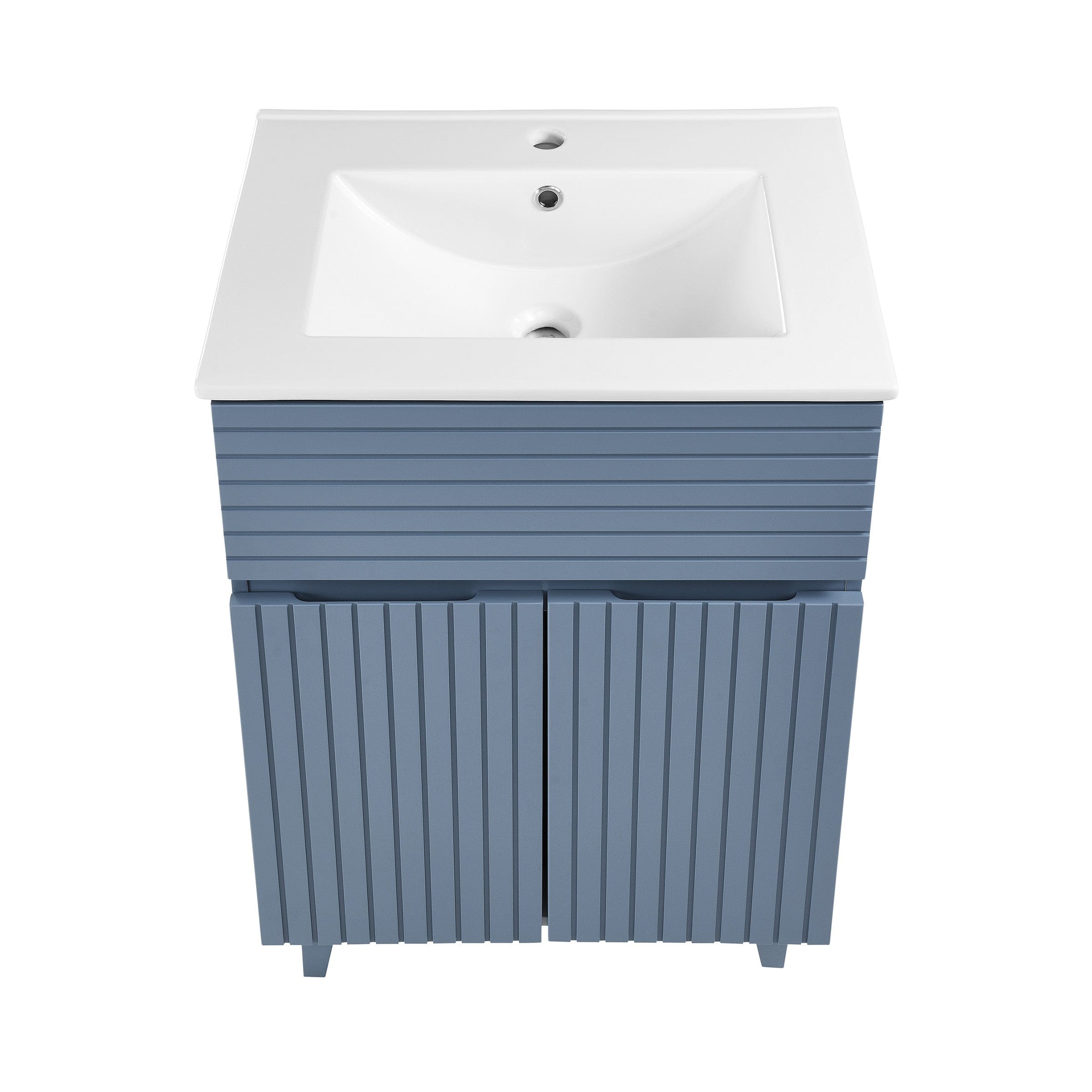 Swiss Madison Bernay 24" Bathroom Vanity in Heather - SM-BV271H - Backyard Provider