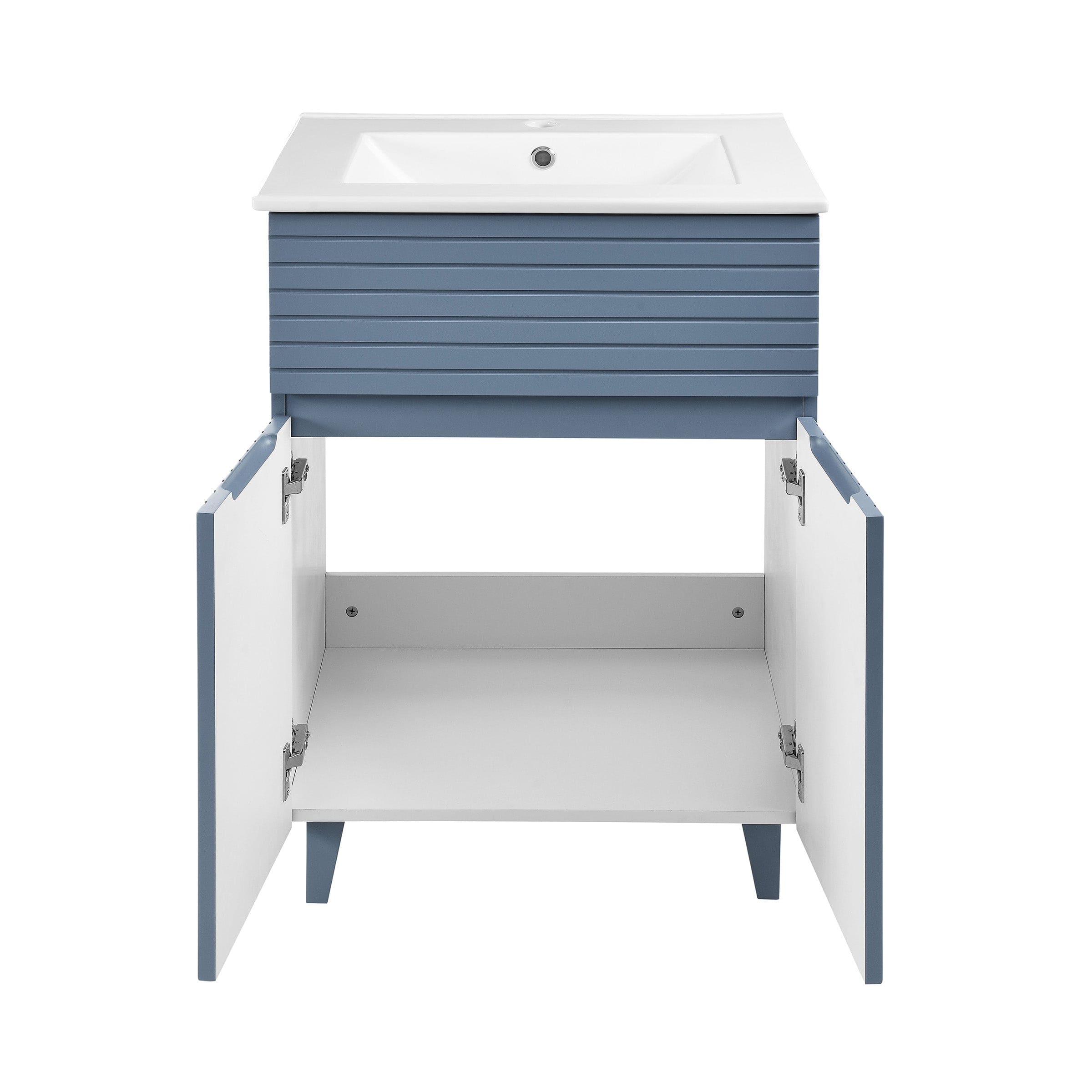 Swiss Madison Bernay 24" Bathroom Vanity in Heather - SM-BV271H - Backyard Provider