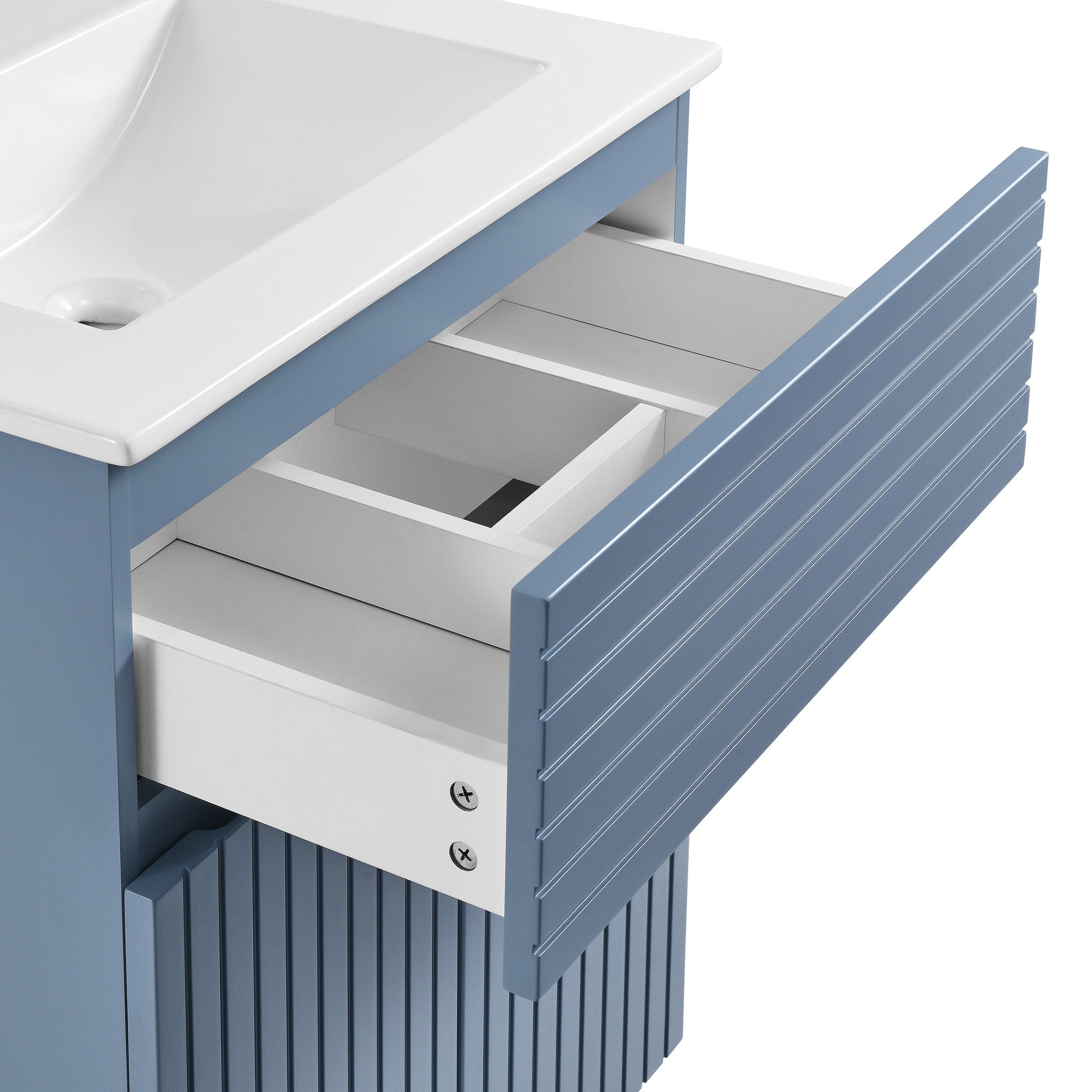 Swiss Madison Bernay 24" Bathroom Vanity in Heather - SM-BV271H - Backyard Provider