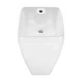 Swiss Madison Carré One-Piece Pedestal Sink - SM-PS311 - Backyard Provider