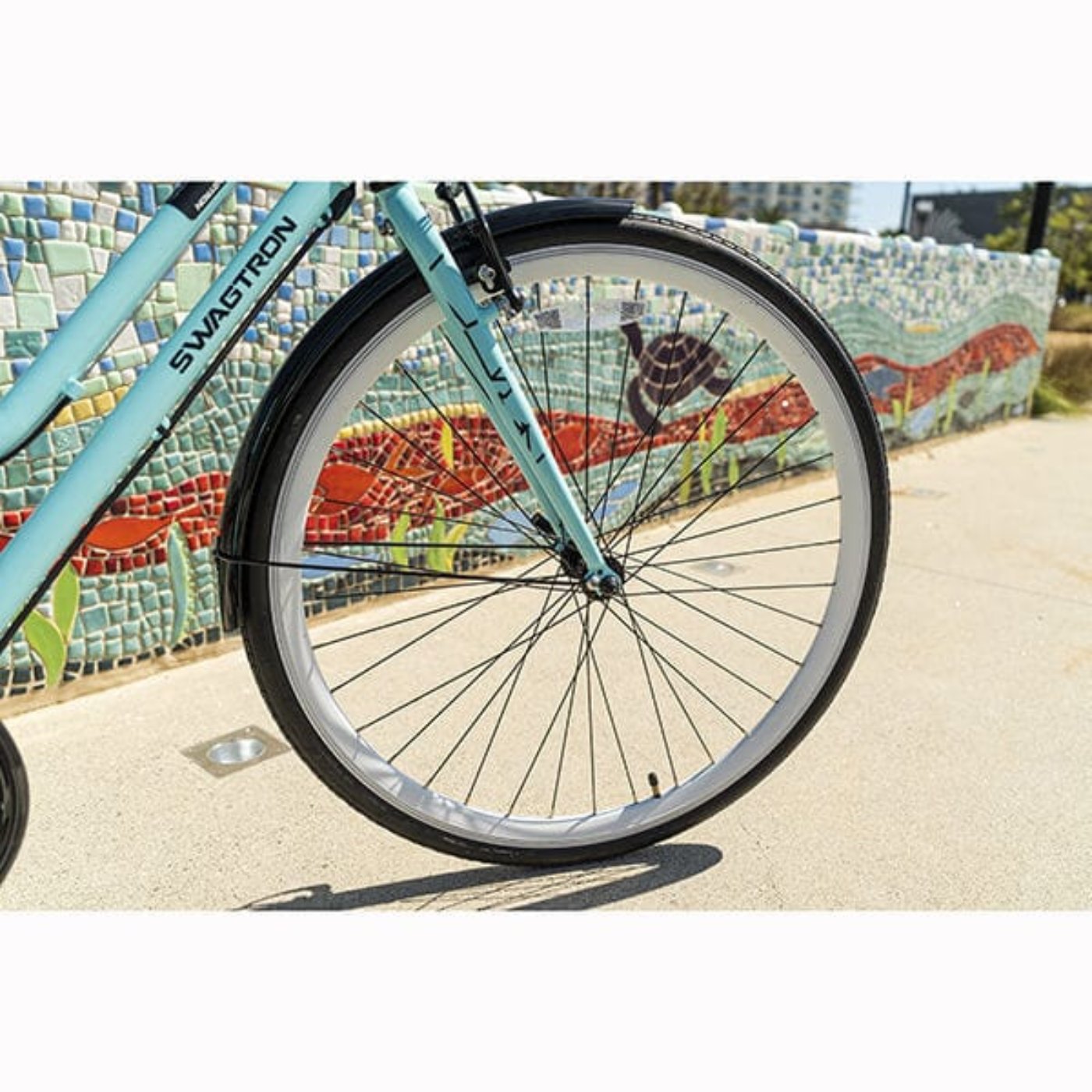 Swagtron EB9 Electric City Bike - EB9STEPTHROUGH