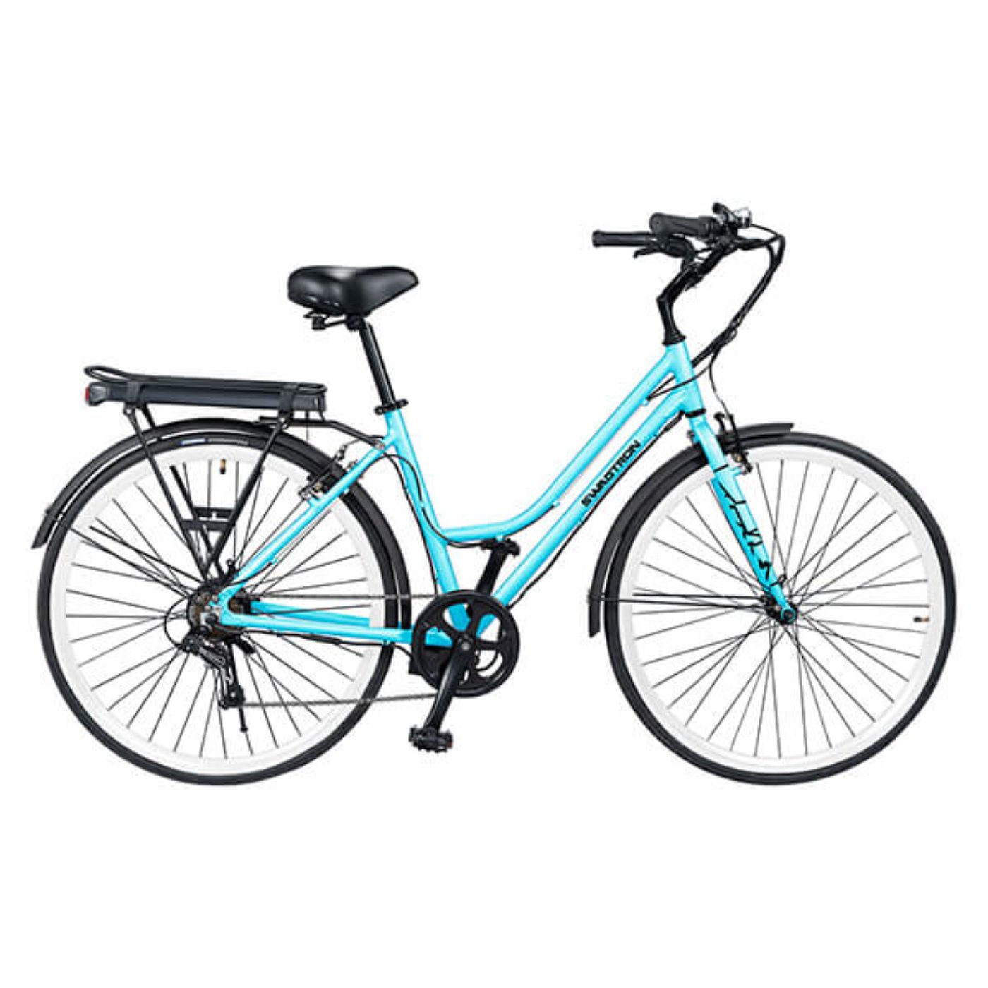 Swagtron EB9 Electric City Bike - EB9STEPTHROUGH