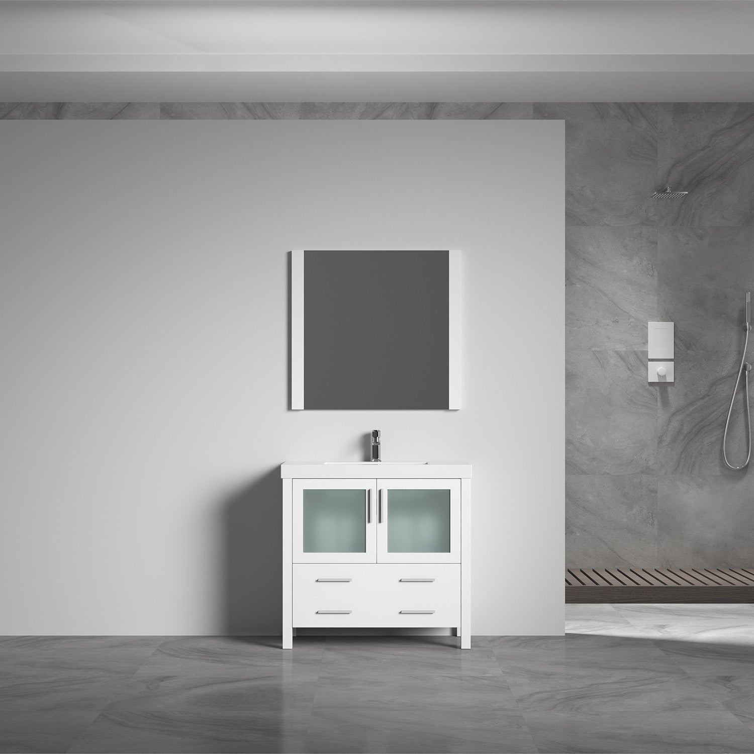 Blossom Sydney 36 Inch Bathroom Vanity - V8001 36 01 - Backyard Provider