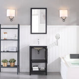 Blossom Lucca 20 Inch Bathroom Vanity - V8017 20 01 - Backyard Provider