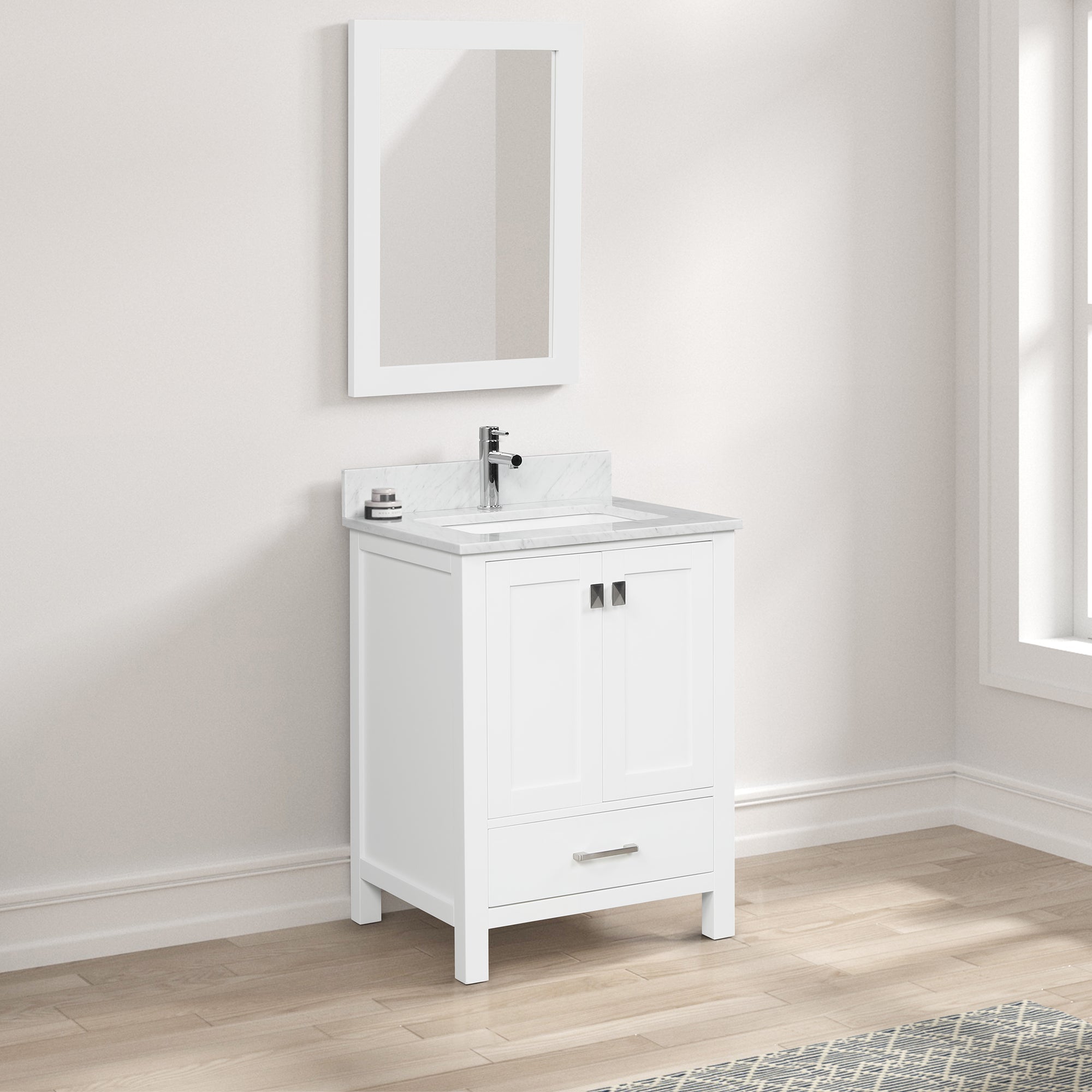 Blossom Geneva 24″ Bathroom Vanity - V8026 24 01 - Backyard Provider