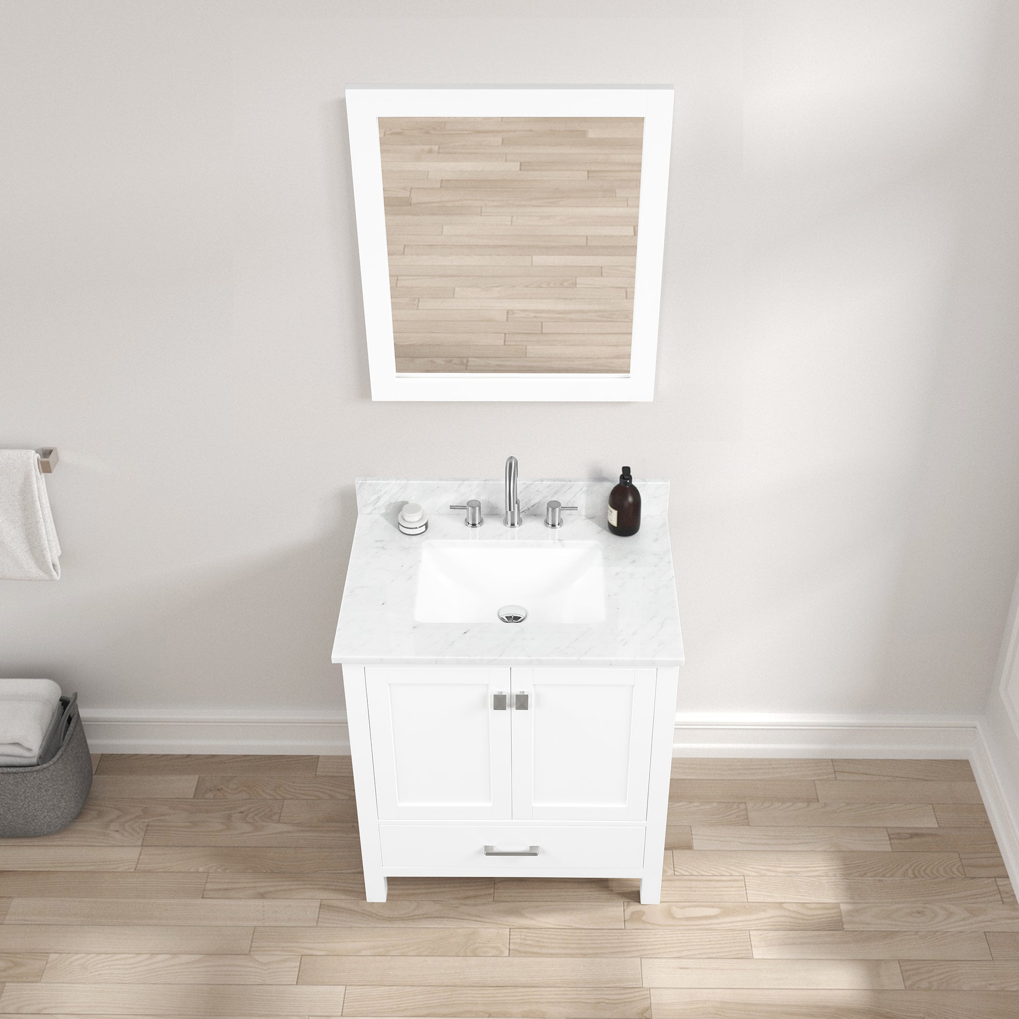 Blossom Geneva 30″ Bathroom Vanity - V8026 30 01 - Backyard Provider