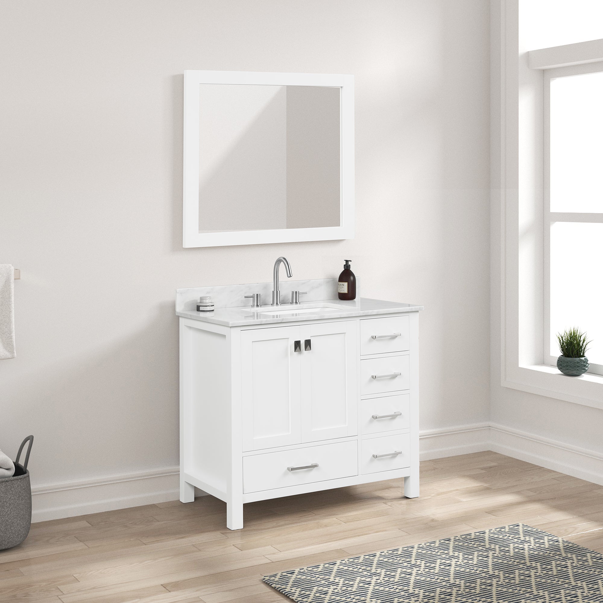 Blossom Geneva 36″ Bathroom Vanity - V8026 36 25 - Backyard Provider