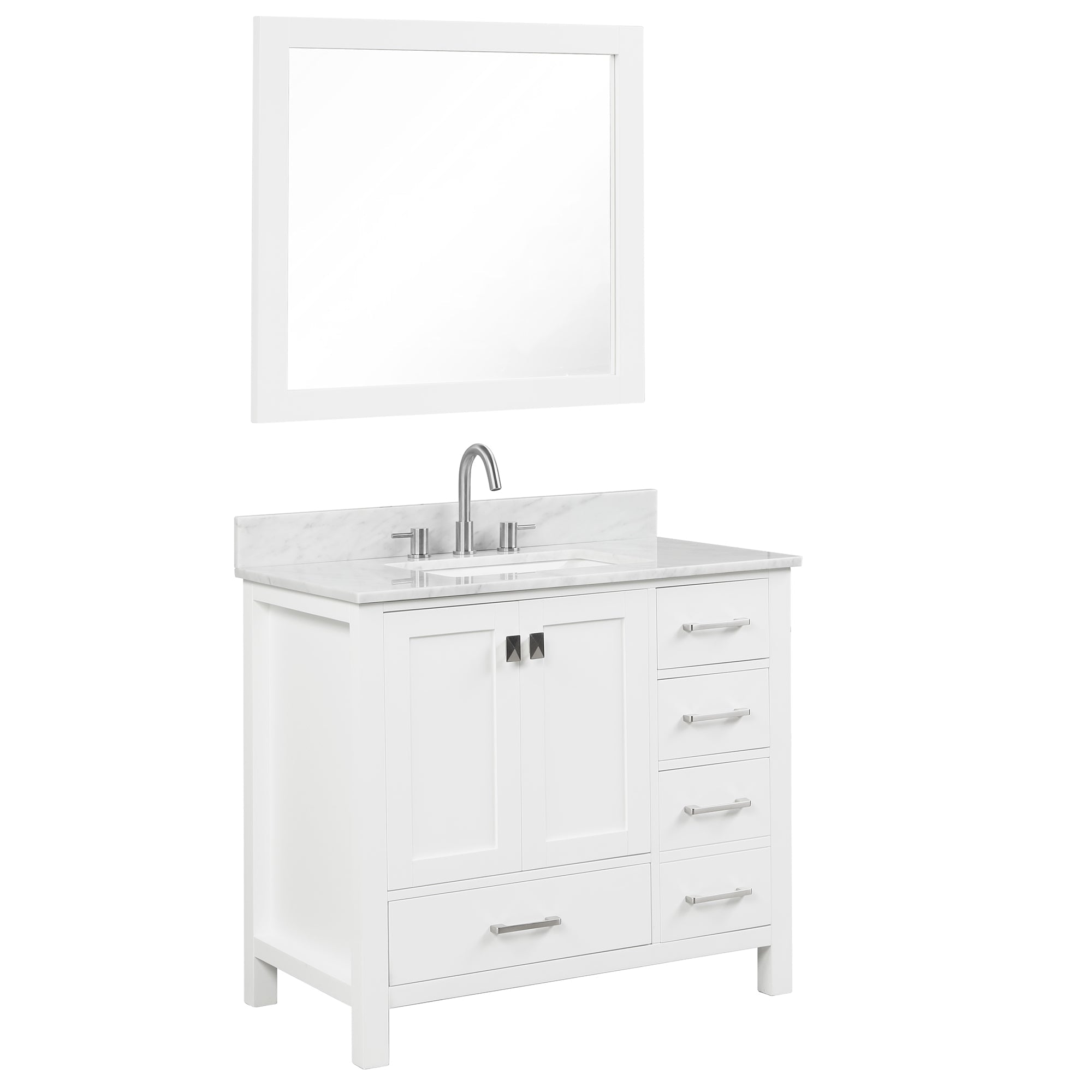Blossom Geneva 36″ Bathroom Vanity - V8026 36 25 - Backyard Provider