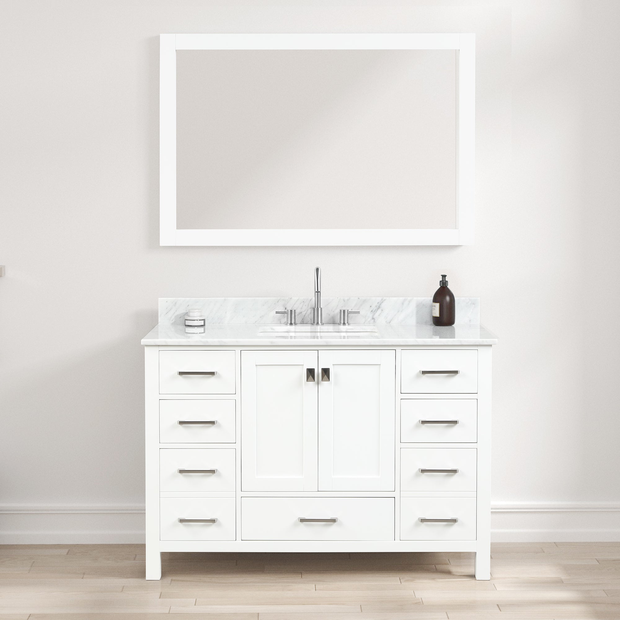 Blossom Geneva 48″ Bathroom Vanity - V8026 48 01 - Backyard Provider