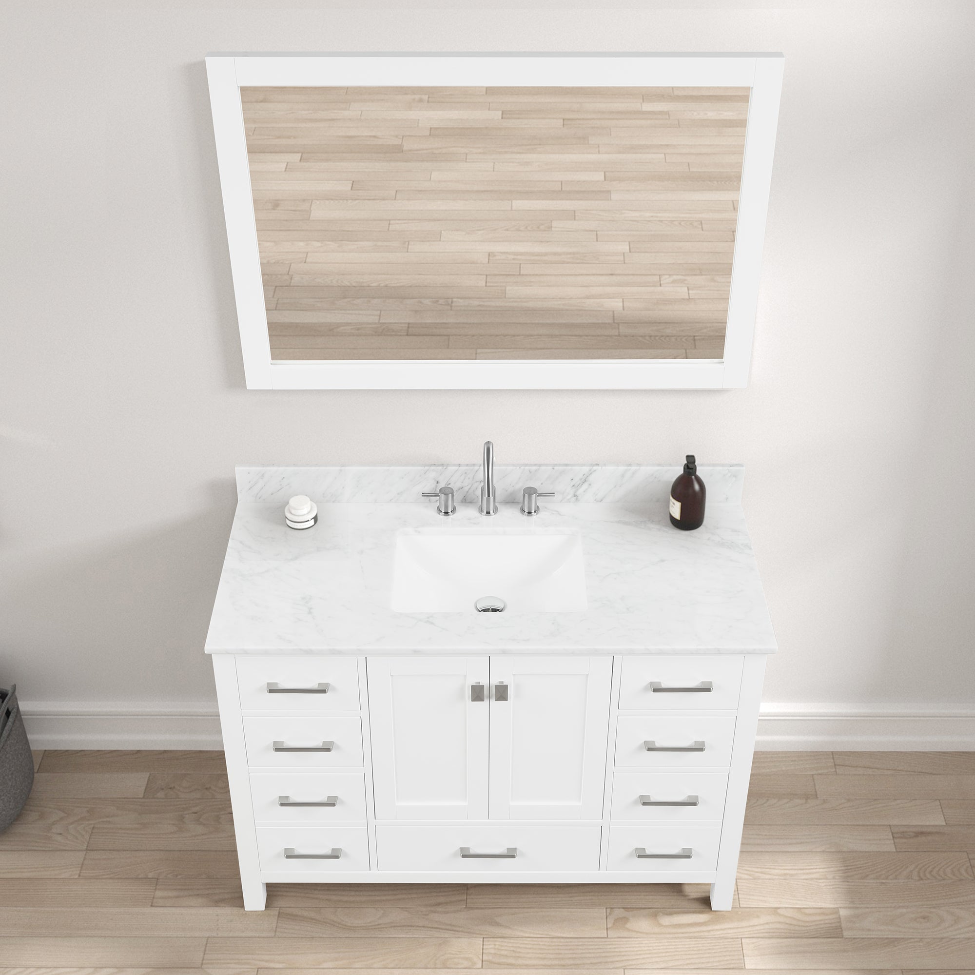 Blossom Geneva 48″ Bathroom Vanity - V8026 48 01 - Backyard Provider