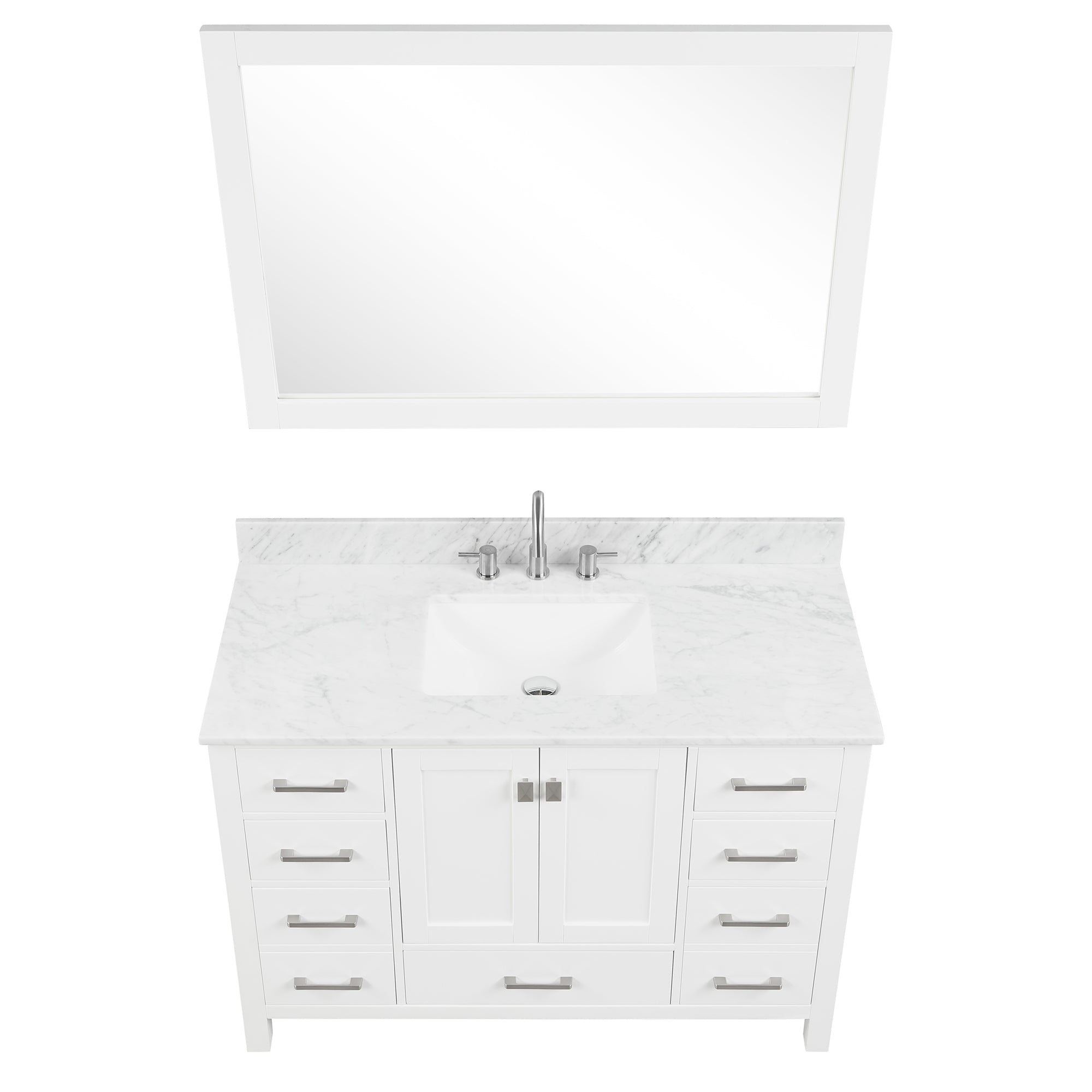 Blossom Geneva 48″ Bathroom Vanity - V8026 48 01 - Backyard Provider
