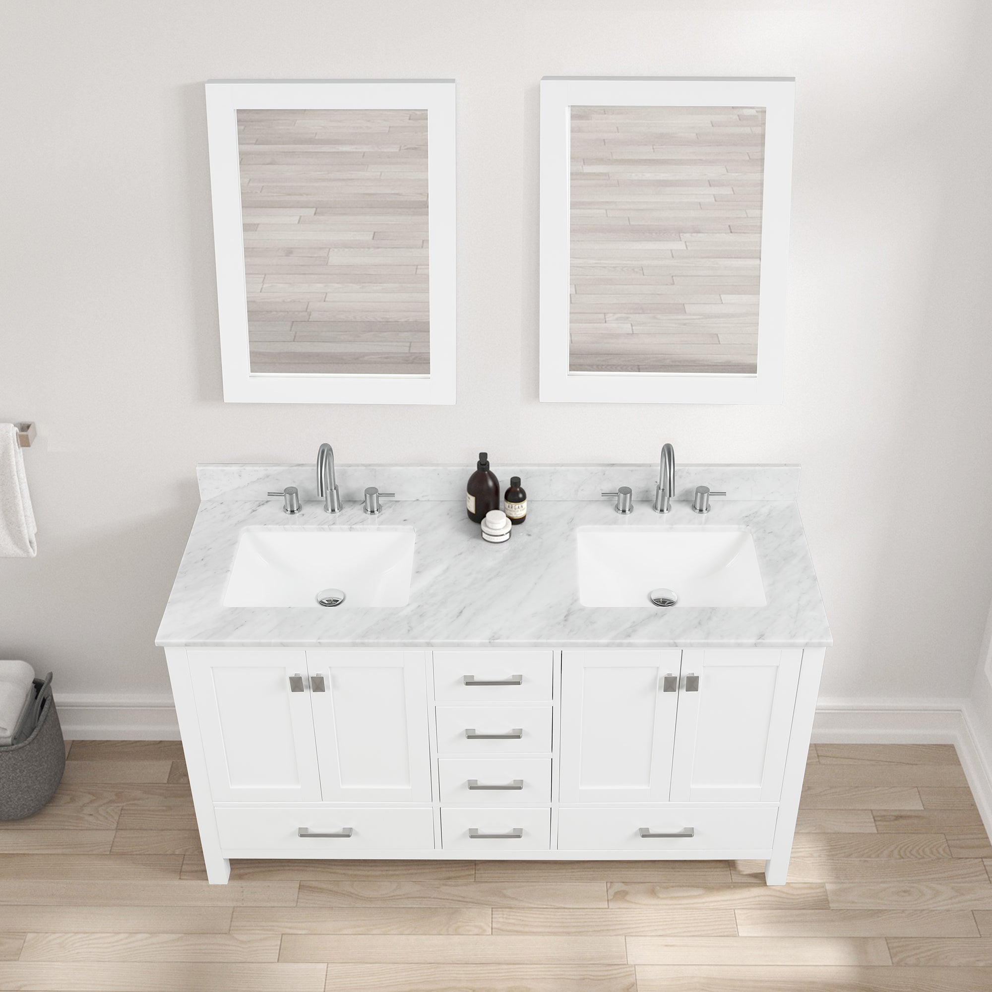 Blossom Geneva 60″ Bathroom Vanity - V8026 60 01 - Backyard Provider