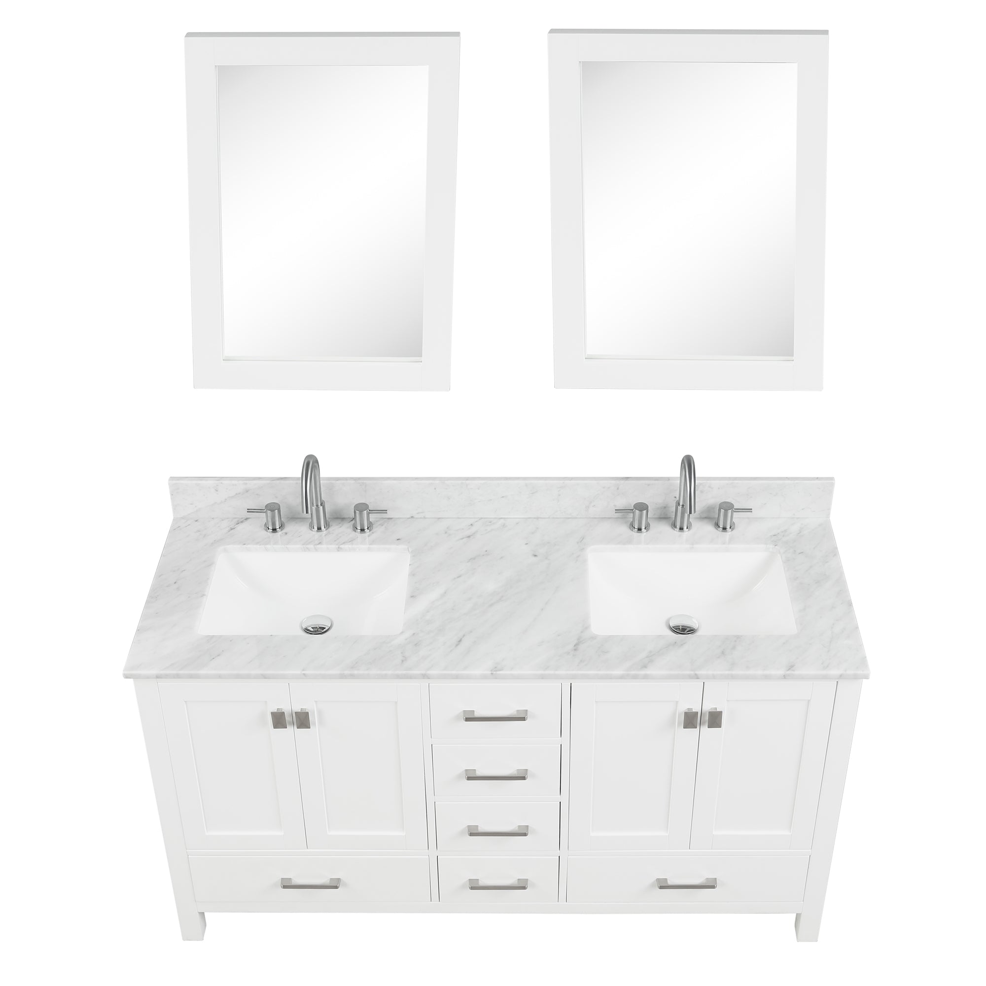 Blossom Geneva 60″ Bathroom Vanity - V8026 60 01 - Backyard Provider