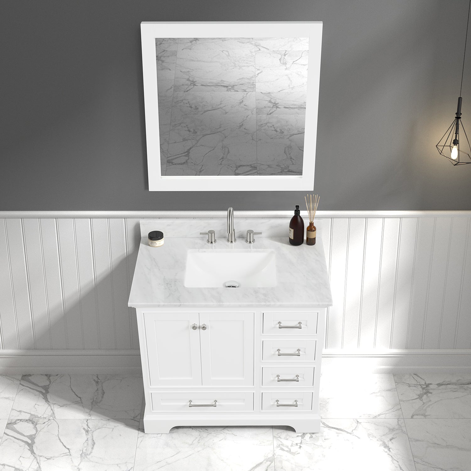Blossom Copenhagen 36″ Bathroom Vanity - V8027 24 01 - Backyard Provider