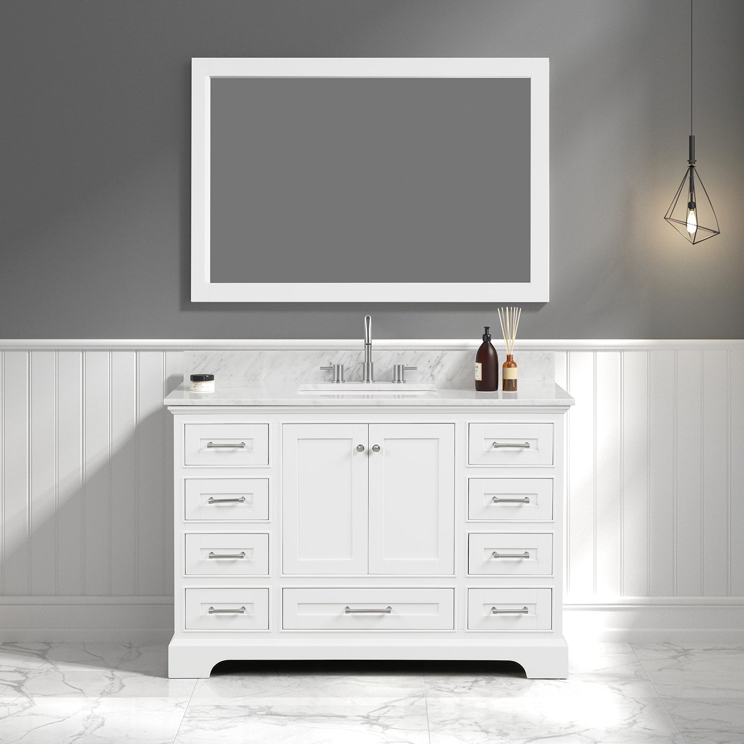 Blossom Copenhagen 48″ Bathroom Vanity - V8027 48 01 - Backyard Provider